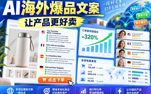 外贸AI工具下载安装：做跨境电商必备的5个AI工具